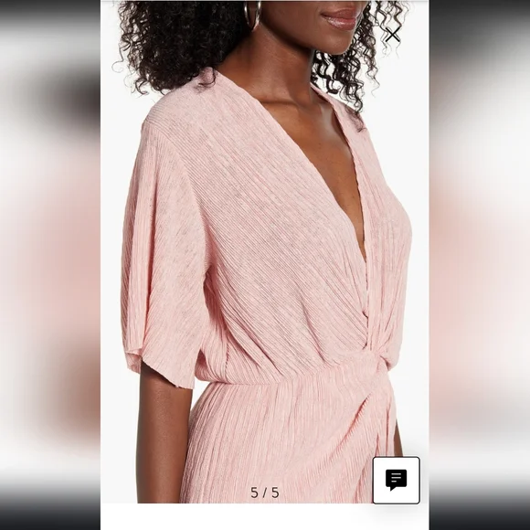 FINAL PRICE!! All in Favor Terracotta Midi Dress - Picture 8 of 8